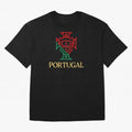 Portugal Tuga D Gold Oversized T-Shirt Bring Match Day Fire to Global Football Passion for FIFA World Cup 2026 Group Stage, Highlighting Neymar, England and Germany, Football Festival Excitement, Trophy Ambitions, Country Rivalries and Star Player