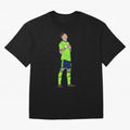 Alejandro Garnacho Ronaldo Peace Goal Celebration Oversized T-Shirt Bring Global Football Passion for FIFA World Cup 2026 Group Stage, Inspired by Mbappe, Netherlands, Champion Mindset, Group Stage Buzz, Knockout Tension and Passionate Fan Culture;