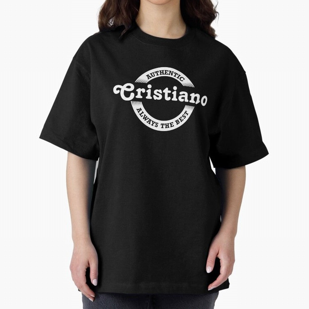 Awesome Cristiano-Always The Best Oversized T-Shirt Relive the FIFA World Cup 2026 Journey through Haaland and Mbappe Highlights, England Pride, Retro Football Energy, Iconic Rivalries, Trophy Chase Drama and Stadium Atmosphere; Made for Collectors