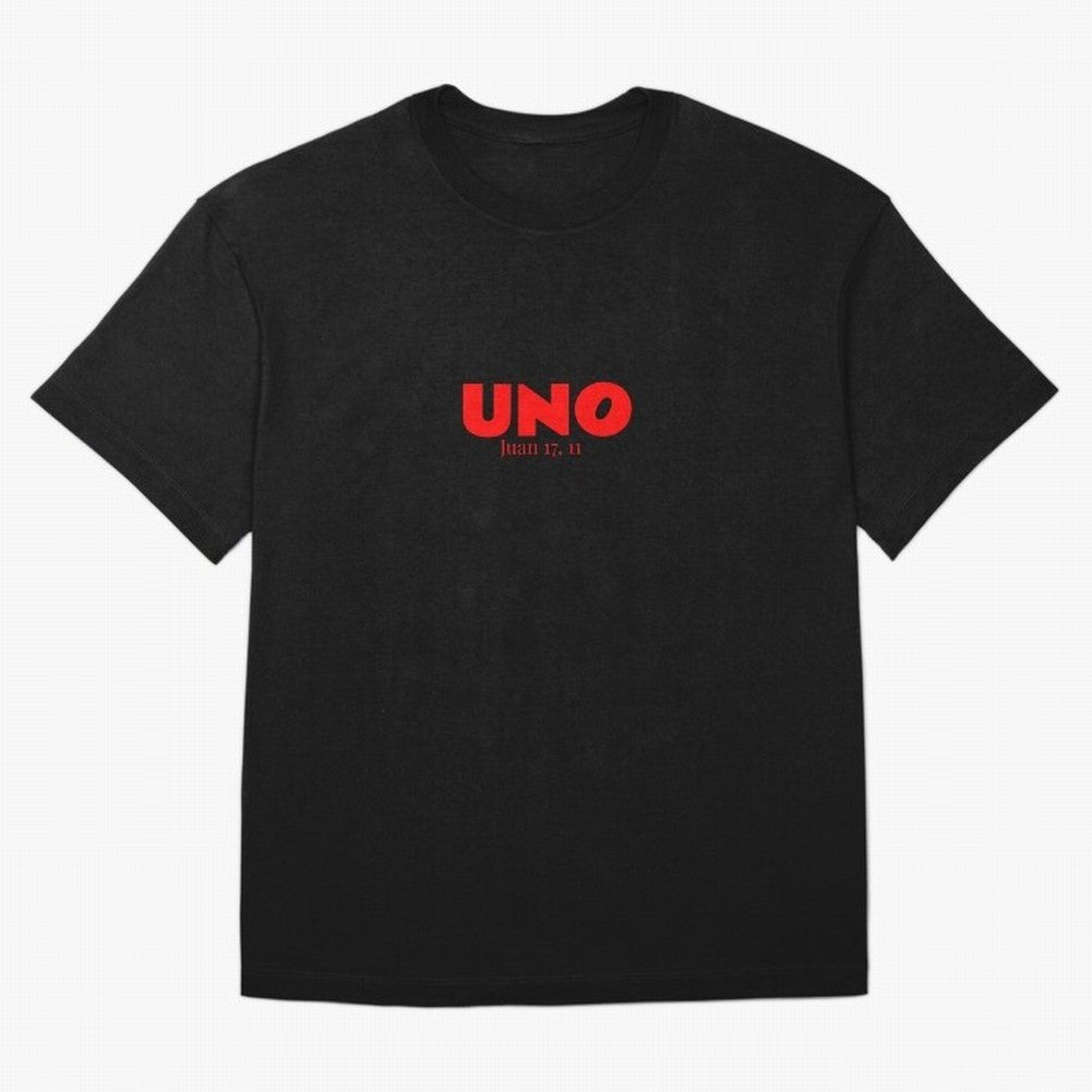 UNO ¨C Cita b¨ªblica cristiana Oversized T-Shirt Honor the Beautiful Game during FIFA World Cup 2026 for Fans of Messi, CR7 and Mbappe and Germany, Bringing Stadium Chants, National Pride, Trophy Dreams and Unforgettable Football Memories; Ideal