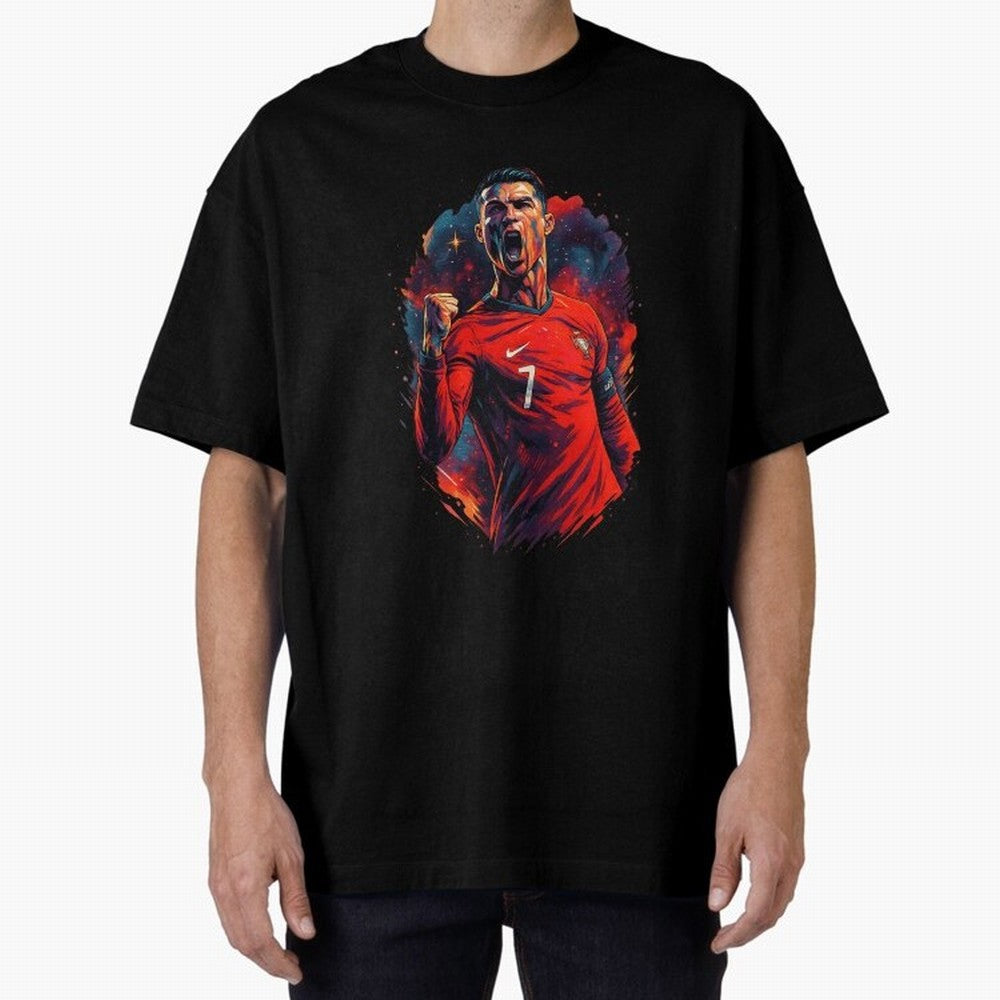 cr7 the legend Oversized T-Shirt Join Supporters Worldwide for FIFA World Cup 2026 Group Stage for Fans of Mbappe and Neymar and England, France and Netherlands, Bringing Champion Mindset, Group Stage Buzz, Knockout Tension and Passionate Fan