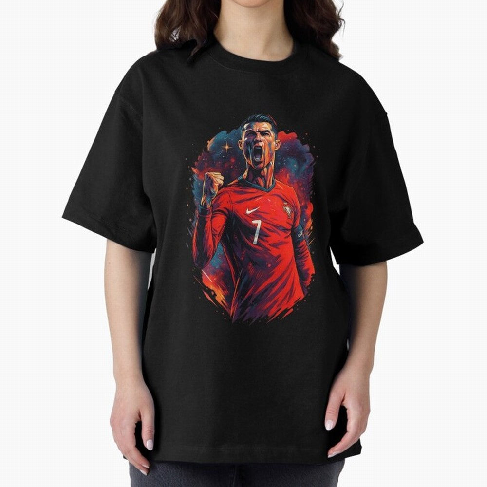 cr7 the legend Oversized T-Shirt Join Supporters Worldwide for FIFA World Cup 2026 Group Stage for Fans of Mbappe and Neymar and England, France and Netherlands, Bringing Champion Mindset, Group Stage Buzz, Knockout Tension and Passionate Fan