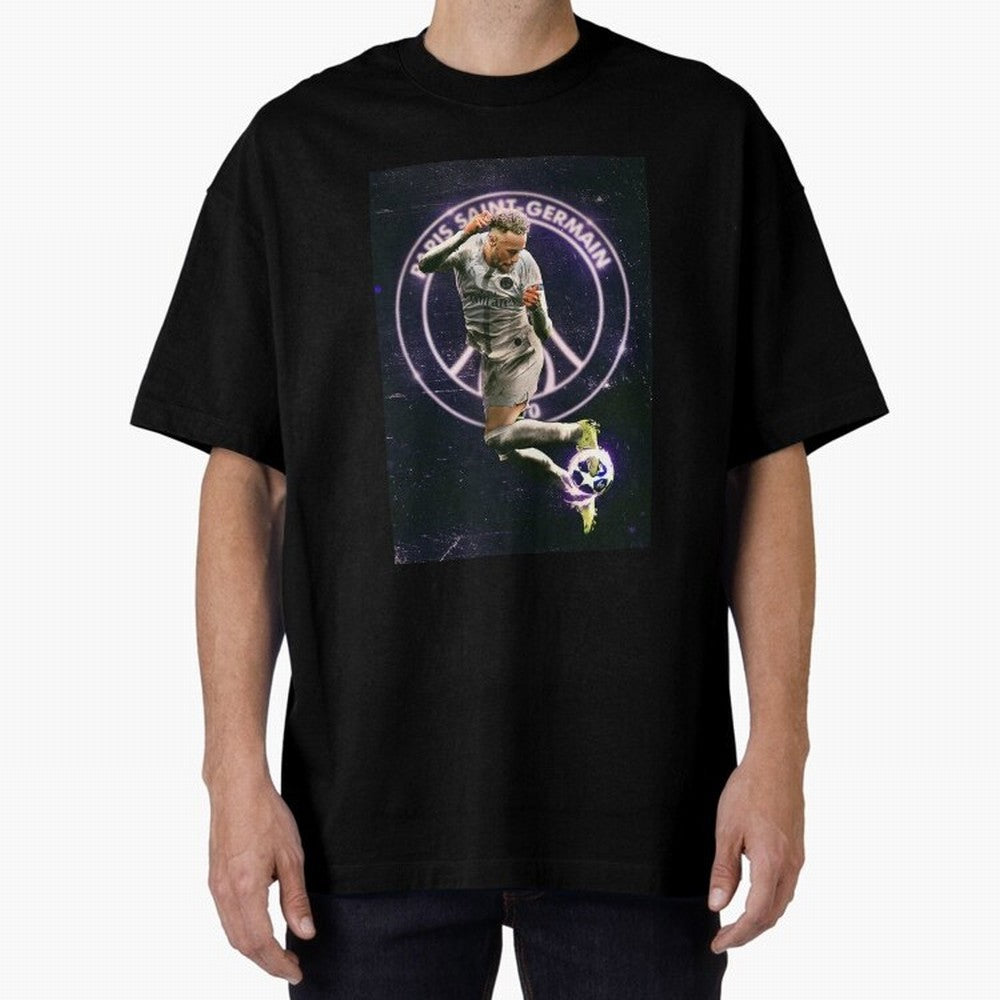 Skill Neymar Oversized T-Shirt Build FIFA World Cup 2026 for Fans of Cristiano Ronaldo and Argentina, Bringing Football Festival Excitement, Trophy Ambitions, Country Rivalries and Star Player Buzz; Ideal for Passionate Fans Who Love Underdog