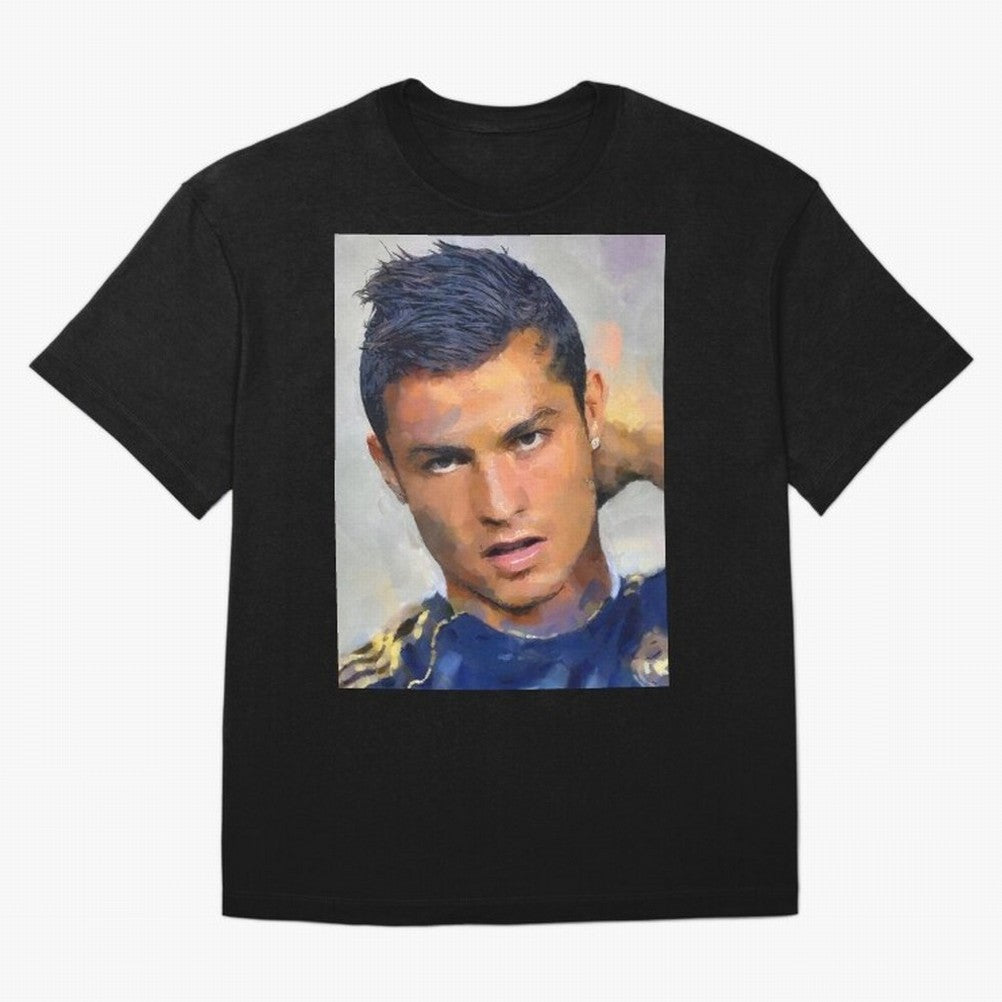 Cristiano Oversized T-Shirt Build FIFA World Cup 2026 Spirit, Filled with France and Portugal, Haaland, Goal Celebration Energy, Supporter Heritage, Football Icons and Worldwide Tournament Joy; Perfect for Fans, Collectors, Family Gatherings, Watch