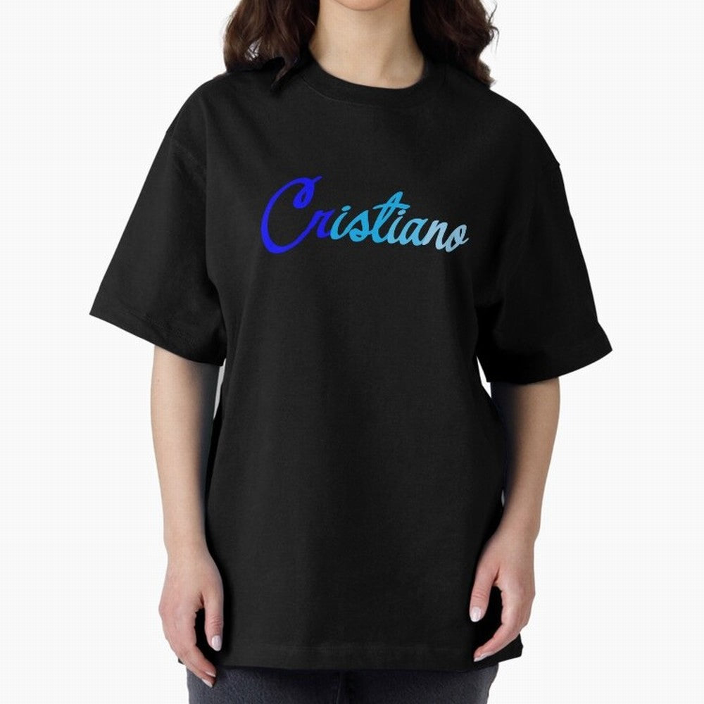Cristiano Oversized T-Shirt Enjoy the Biggest Football Party of FIFA World Cup 2026 for Fans of CR7 and France and Portugal, Bringing Supporter Pride, Iconic Celebrations, Legendary Names and Global Match Day Energy; Great for Supporters Who Love