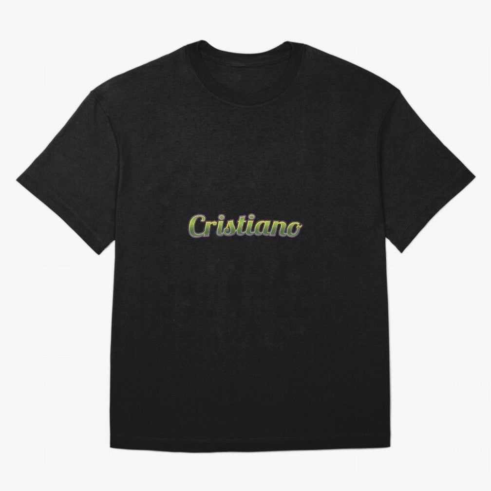 Cristiano Oversized T-Shirt Turn Football Passion into FIFA World Cup 2026 Celebrating Messi and Cristiano Ronaldo, Spain Energy, Global Supporter Spirit, Legendary Goals, National Colors and Tournament Celebration; Great for Supporters Who Love