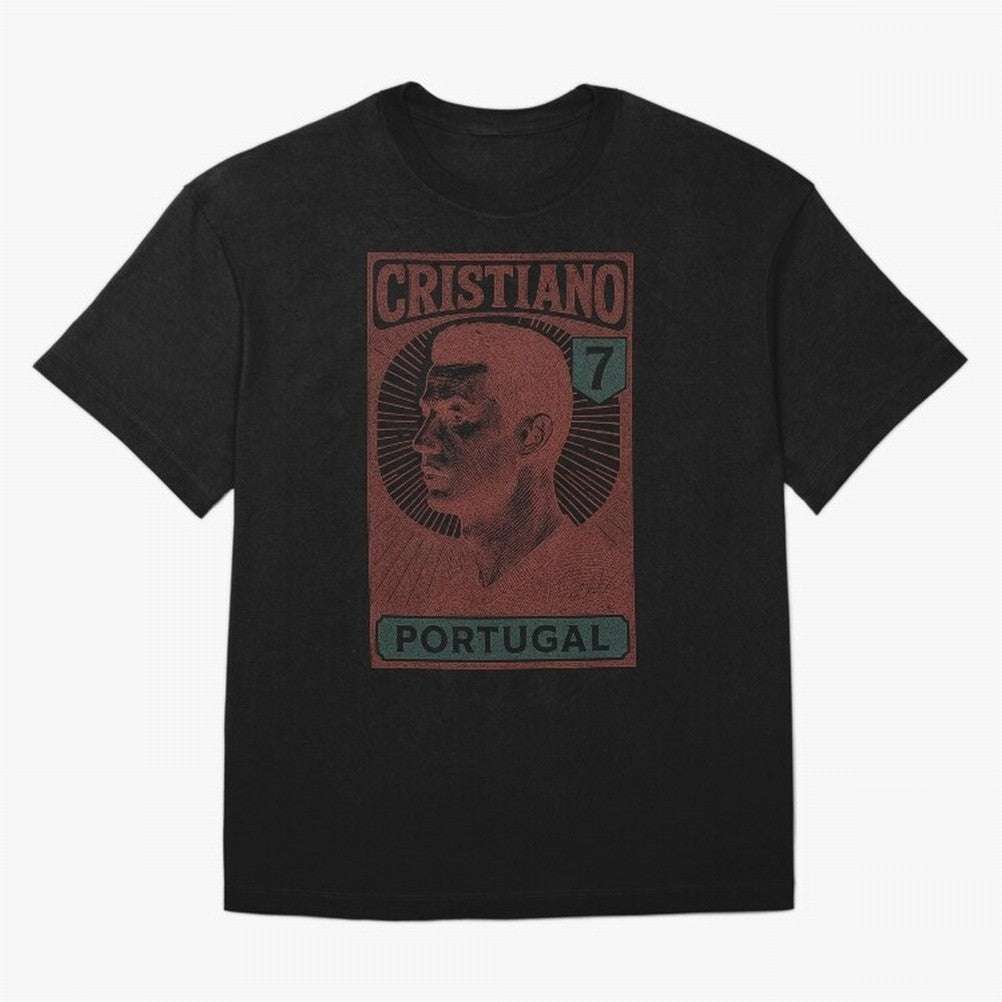 CRISTIANO Oversized T-Shirt Capture FIFA World Cup 2026 Spirit, Made for France and Portugal, Messi and Cristiano Ronaldo, Match Day Excitement, Supporter Culture, Golden Goals and Global Football Passion; Perfect for Supporters Who Want Bold