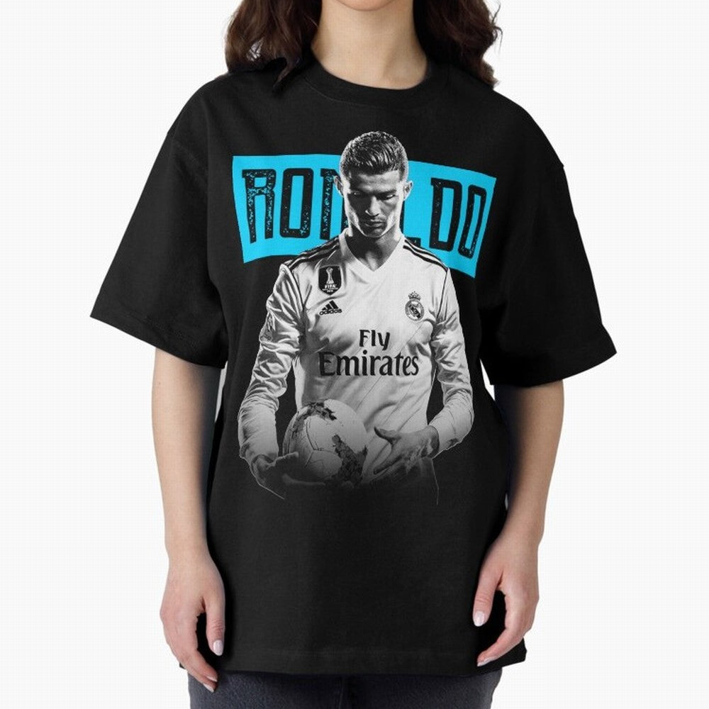 Cristiano Ronaldo The Best Oversized T-Shirt Make the Season About FIFA World Cup 2026 USA Canada Mexico Capturing CR7, France Energy, Football Festival Excitement, Trophy Ambitions, Country Rivalries and Star Player Buzz; Great for Supporters Who