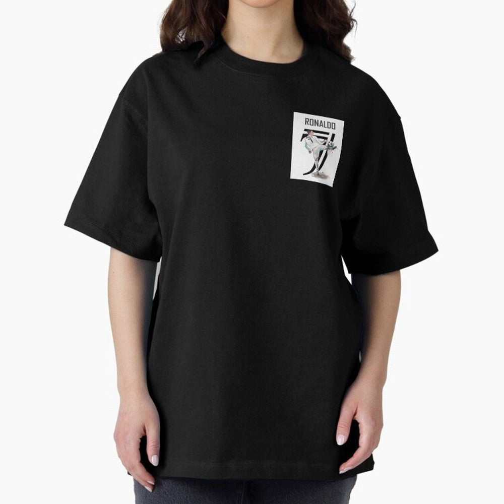 RONALDO CRISTIANO 7 Oversized T-Shirt Back Your Heroes with Match Day Hype around FIFA World Cup 2026 USA Canada Mexico, CR7, Spain, Match Day Excitement, Supporter Culture, Golden Goals and Global Football Passion; Ideal for Football Dads,