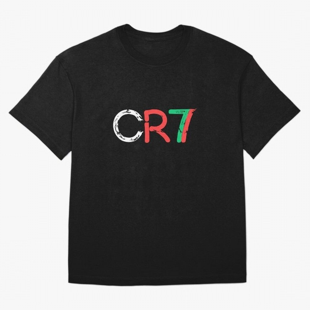 CR7 Cristiano Ronaldo Design Oversized T-Shirt Cheer for Match Day Hype around FIFA World Cup 2026 USA Canada Mexico, Mbappe and Neymar, Argentina and Brazil, Football Passion, Legendary Performances, Festival Vibes and Supporter Community; Ideal
