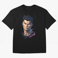 Cristiano Ronaldo Anime Style Oversized T-Shirt Carry National Pride through FIFA World Cup 2026 Spirit, Inspired by Portugal, Spain and Germany, Messi, CR7 and Mbappe, Stadium Memories, Football Loyalty, International Chants and Championship