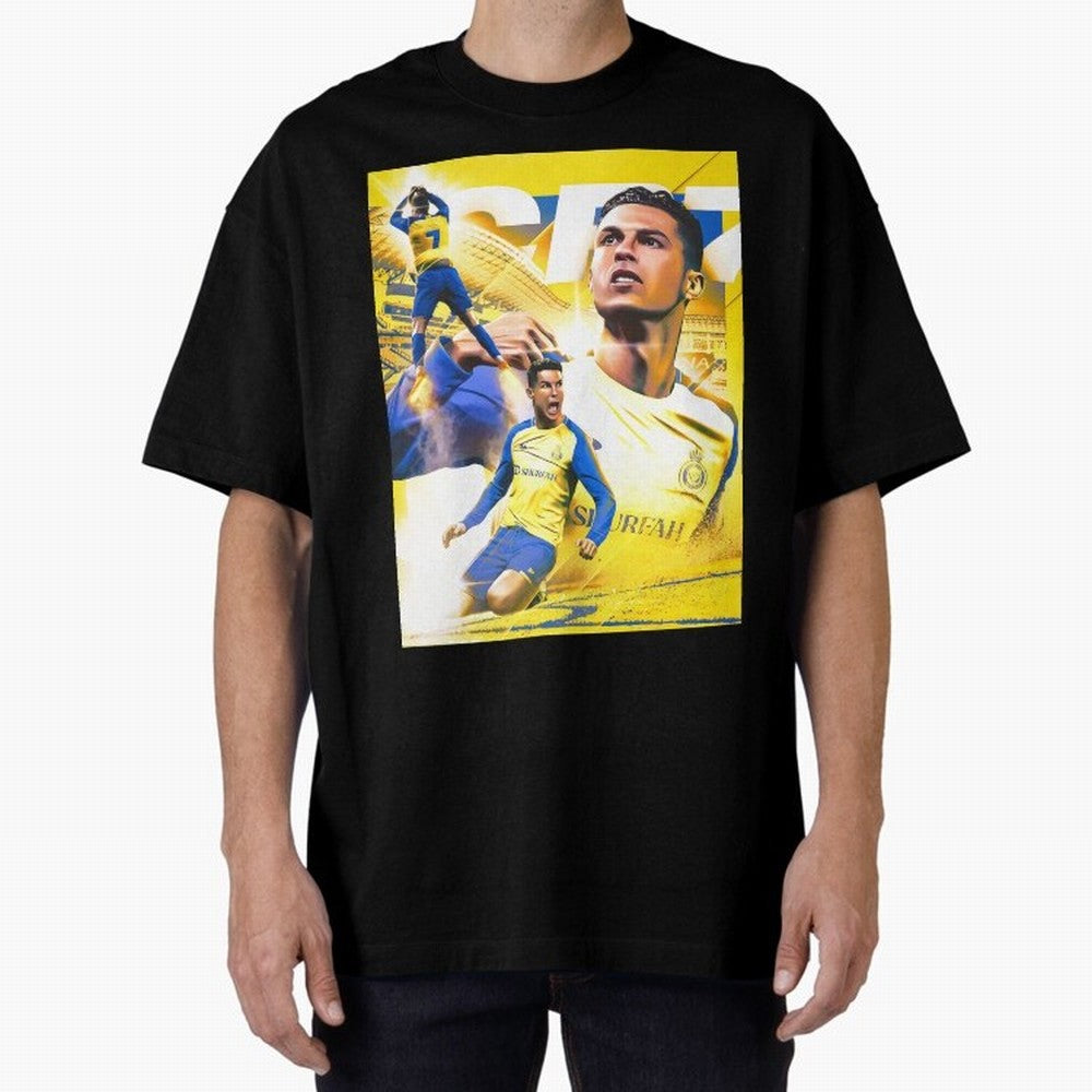 Cr7 Al Nassr Oversized T-Shirt Bring a Champion Mindset to the FIFA World Cup 2026 Group Stage Journey through Mbappe Highlights, England and Germany Pride, Football History, Final Match Energy, Crowd Noise and Once in a Lifetime Moments; Ideal for