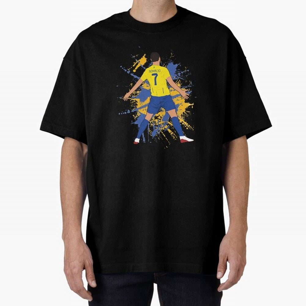 siuu cristiano alnasr football Oversized T-Shirt Live for the Drama of FIFA World Cup 2026 Spirit, Filled with France and Portugal, Messi, Neymar and Mbappe, Soccer Culture, Superstar Moments, National Team Dreams and Competitive Fire; Ideal for