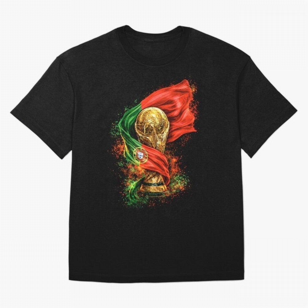 Portugal Football National Pride Oversized T-Shirt Discover FIFA World Cup 2026 USA Canada Mexico Spirit, Featuring England, France and Netherlands, Haaland and Mbappe, Classic Soccer Heritage, Championship Pressure, Fan Loyalty and International