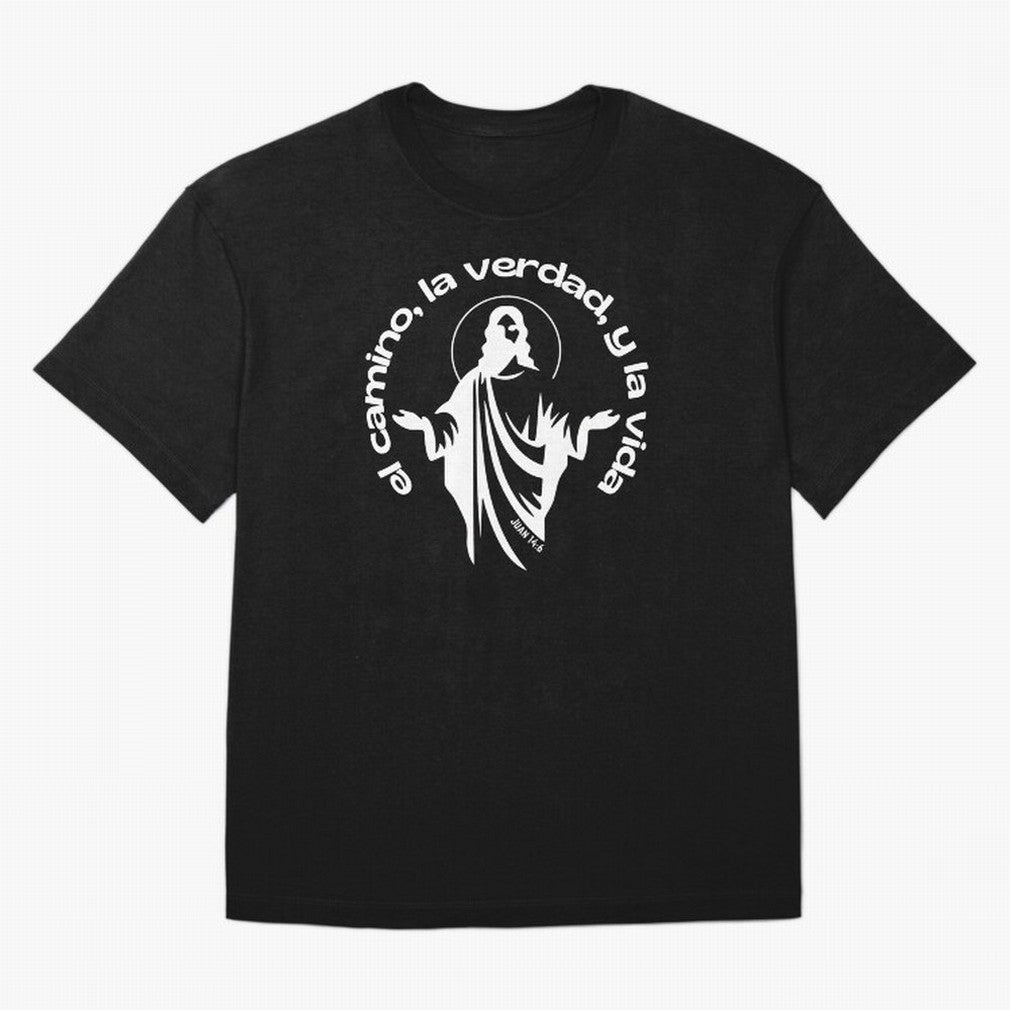 el camino, la verdad, y la vida Oversized T-Shirt Share Global Football Passion for FIFA World Cup 2026, Filled with Haaland, Netherlands, Goal Celebration Energy, Supporter Heritage, Football Icons and Worldwide Tournament Joy; Made for Collectors