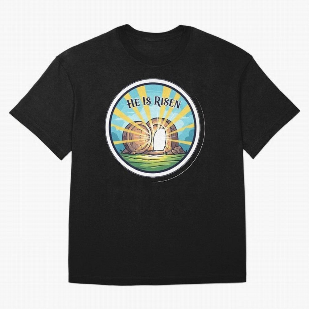 He Is Risen Indeed Easter Faith Sticker Oversized T-Shirt Mark the FIFA World Cup 2026 Group Stage Journey through Cristiano Ronaldo, Haaland and CR7 Highlights, Brazil, Portugal and Argentina Pride, Vintage Soccer Flavor, Modern Football Stars,