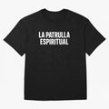 La Patrulla Espiritual, Spanish Faith Quote Gift, Christian Spiritual Humor Graphic Tee for Believers Latinos Oversized T-Shirt Showcase FIFA World Cup 2026 Group Stage for Fans of Messi, Neymar and Mbappe and Argentina, Bringing Football Passion,