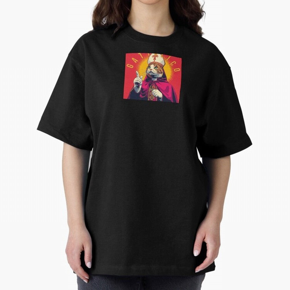Gattolico Oversized T-Shirt Follow FIFA World Cup 2026 Group Stage Spirit, Centered on Netherlands, Messi, CR7 and Mbappe, Supporter Pride, Iconic Celebrations, Legendary Names and Global Match Day Energy; Made for Collectors Who Enjoy Iconic