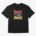 Dios Es Amor T Shirt Oversized T-Shirt Celebrate the Next Chapter of FIFA World Cup 2026 for Fans of CR7 and England, Bringing Supporter Pride, Iconic Celebrations, Legendary Names and Global Match Day Energy; Great for Supporters Who Love