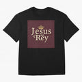 Jesus Mi Rey T Shirt Oversized T-Shirt Celebrate Soccer Greatness during FIFA World Cup 2026 Spirit, Connected to Portugal, Mbappe, Stadium Chants, National Pride, Trophy Dreams and Unforgettable Football Memories; Ideal for Football Dads, Football