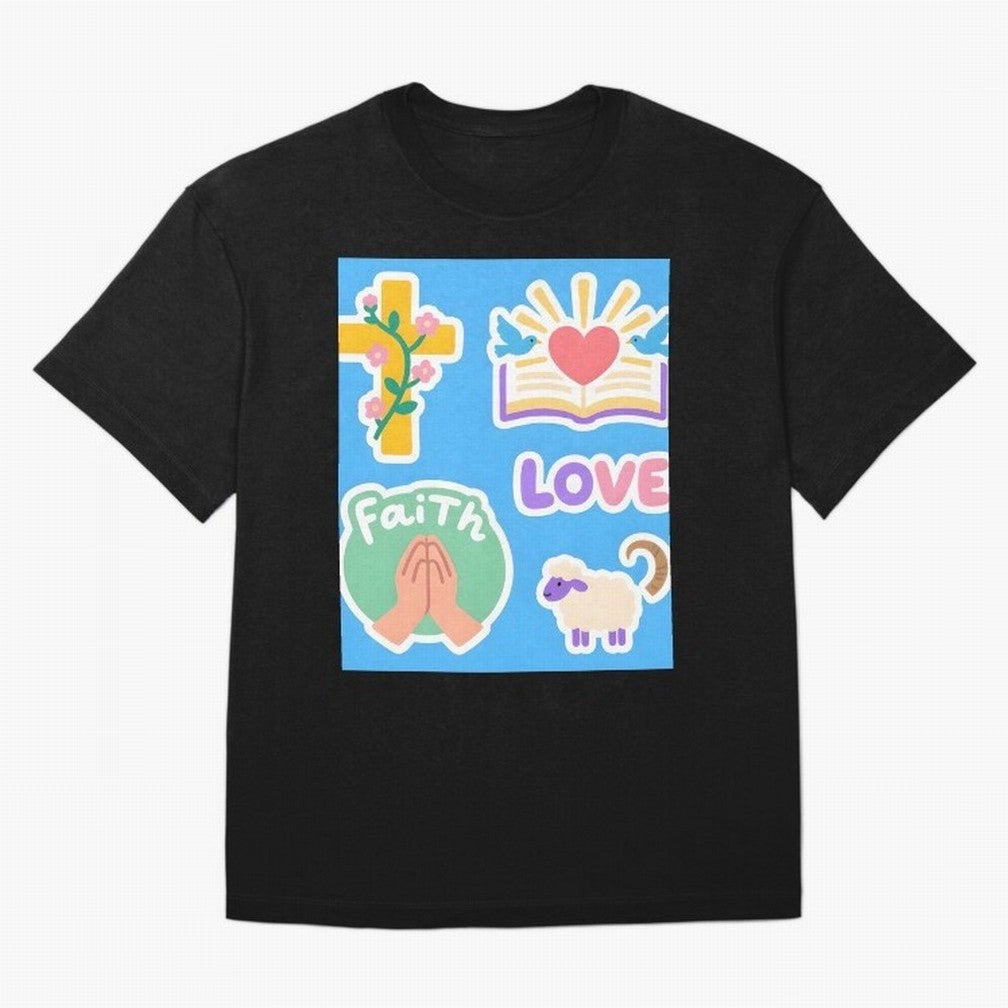 Love Faith T shirt Oversized T-Shirt Relive Legendary Nights from FIFA World Cup 2026 Group Stage Spirit, Driven by France, Neymar, Haaland and Cristiano Ronaldo, Football Festival Excitement, Trophy Ambitions, Country Rivalries and Star Player