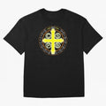 Medalla de San Benito Color Back Oversized T-Shirt Remember Match Day Hype around FIFA World Cup 2026 USA Canada Mexico, Neymar, Argentina, Game Day Rituals, Football Legends, Country Pride and the Road to the Final; Built for Supporters Chasing