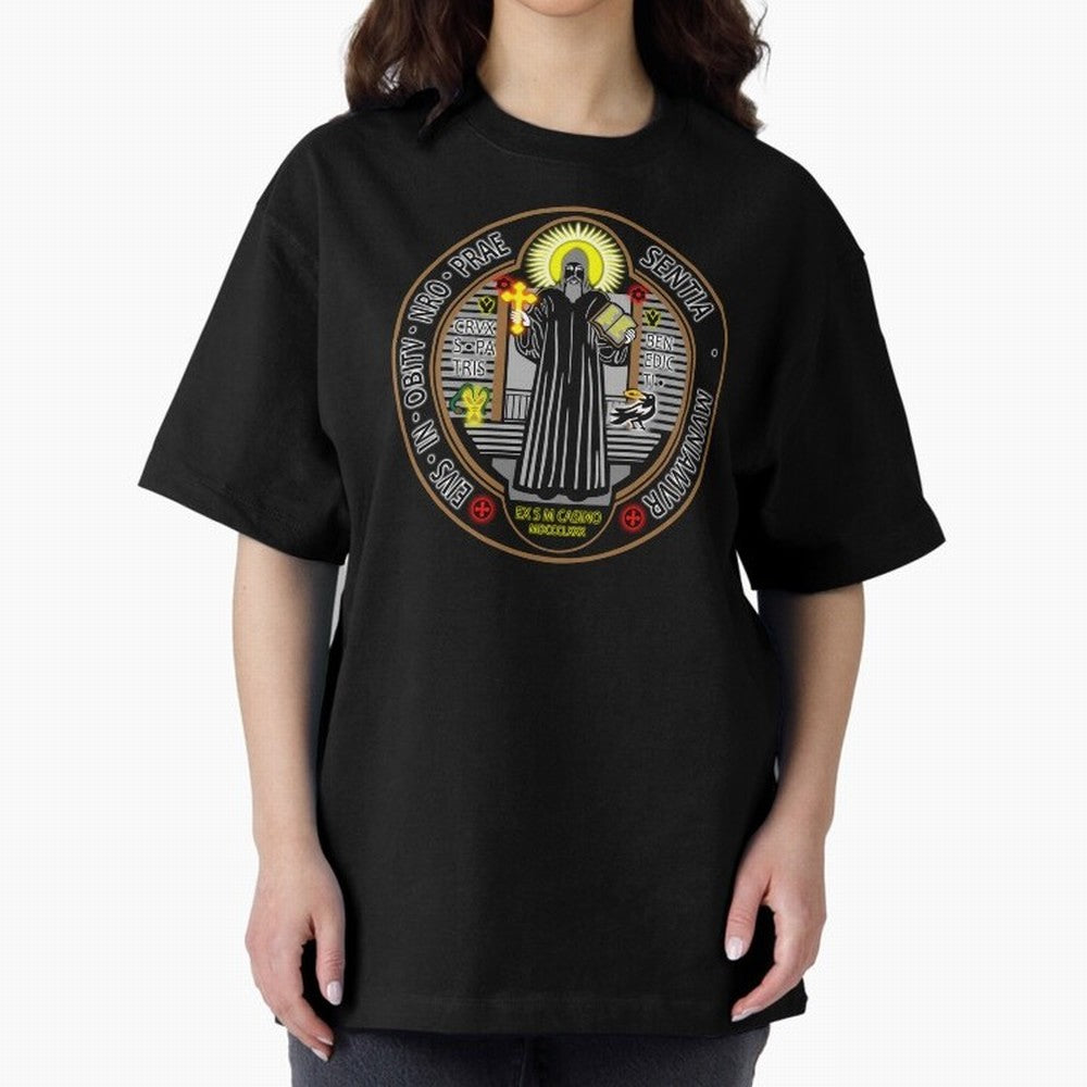 Medalla de San Benito Color Frontal Oversized T-Shirt Make Memories around FIFA World Cup 2026 Group Stage Inspired by Neymar, Haaland and Cristiano Ronaldo, England, France and Netherlands Energy, Supporter Pride, Iconic Celebrations, Legendary