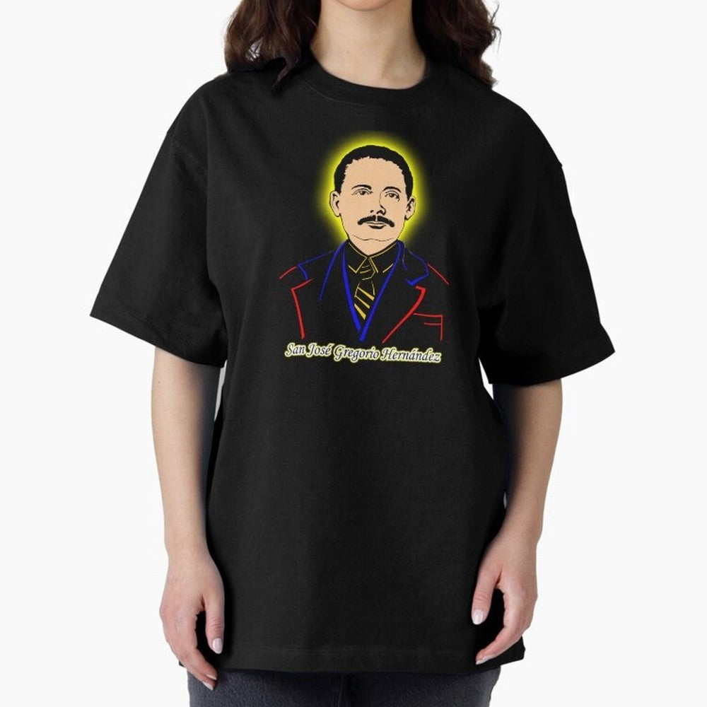 San Jos¨¦ Gregorio Hern¨¢ndez Oversized T-Shirt Celebrate Football Heritage in FIFA World Cup 2026 Group Stage for Fans of Cristiano Ronaldo, Haaland and CR7 and France, Bringing Championship Spirit, Famous Goals, Roaring Crowds and International