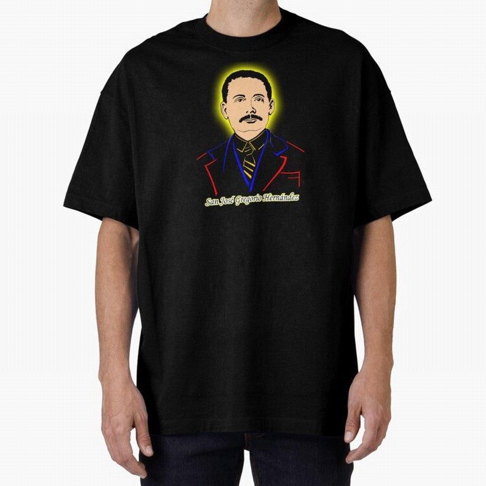 San Jos¨¦ Gregorio Hern¨¢ndez Oversized T-Shirt Celebrate Football Heritage in FIFA World Cup 2026 Group Stage for Fans of Cristiano Ronaldo, Haaland and CR7 and France, Bringing Championship Spirit, Famous Goals, Roaring Crowds and International