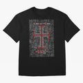 Cruz Ang¨¦lica de Santo Tom¨¢s de Aquino Relieve Oversized T-Shirt Follow the Final Road of Global Football Passion for FIFA World Cup 2026 USA Canada Mexico, Driven by Neymar, Spain, Match Day Excitement, Supporter Culture, Golden Goals and Global