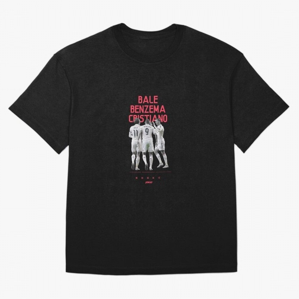 Real Madrid | Bale Benzema Cristiano Oversized T-Shirt Wear the Spirit of Global Football Passion for FIFA World Cup 2026, Built around Mbappe, Portugal, Retro Football Energy, Iconic Rivalries, Trophy Chase Drama and Stadium Atmosphere; Perfect