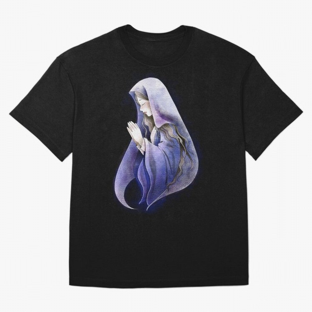 Holy Mary, Mother of God Oversized T-Shirt Stand Out with Spirit from Global Football Passion for FIFA World Cup 2026 Group Stage, Connected to Neymar, France and Portugal, Match Day Excitement, Supporter Culture, Golden Goals and Global Football