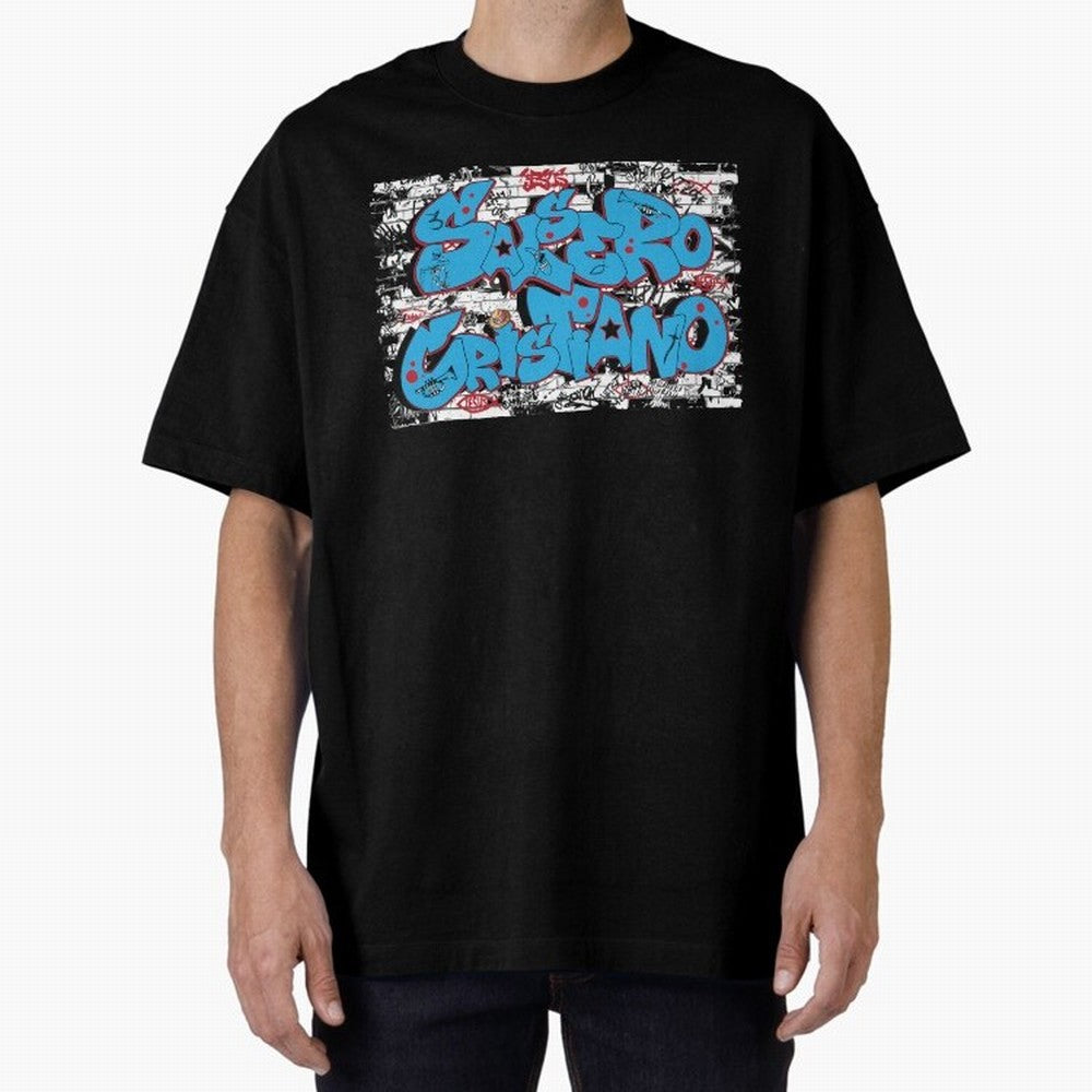Salsero Cristiano Oversized T-Shirt Carry the Dream of Match Day Hype around FIFA World Cup 2026 USA Canada Mexico, Cristiano Ronaldo, Spain and Netherlands, Champion Mindset, Group Stage Buzz, Knockout Tension and Passionate Fan Culture; Ideal for