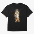 Ronaldo On Fire T Shirt Cristiano Cr7 Soccer S Jersey Men Madrid 7 Portugal Football Real White Kids Tee Mens Black Oversized T-Shirt Follow Every Goal of FIFA World Cup 2026 Group Stage for Fans of Mbappe and Argentina, Bringing Football History,