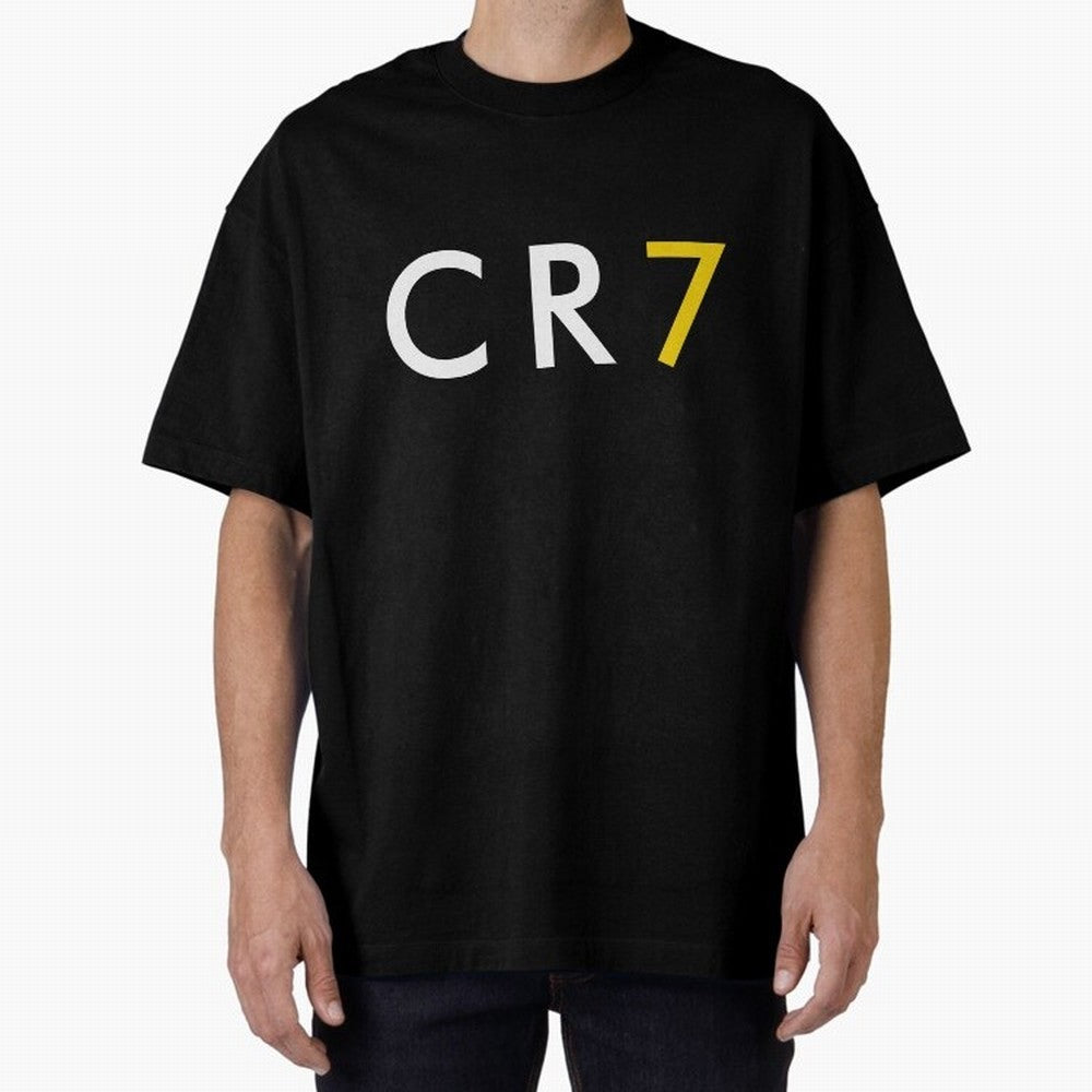 CR7 Oversized T-Shirt Support Your Favorite Stars during Global Football Passion for FIFA World Cup 2026, Connected to Messi, Spain and Netherlands, Football Festival Excitement, Trophy Ambitions, Country Rivalries and Star Player Buzz; Ideal for