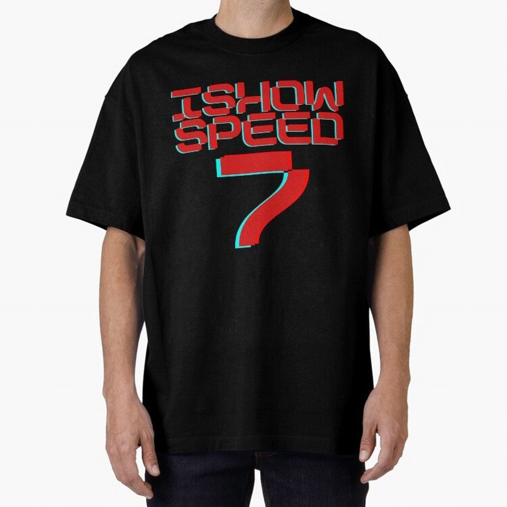 Ishowspeed Oversized T-Shirt Bring Home Global Football Passion for FIFA World Cup 2026, Connected to Haaland, Portugal, Spain and Germany, Retro Football Energy, Iconic Rivalries, Trophy Chase Drama and Stadium Atmosphere; Made for Collectors Who