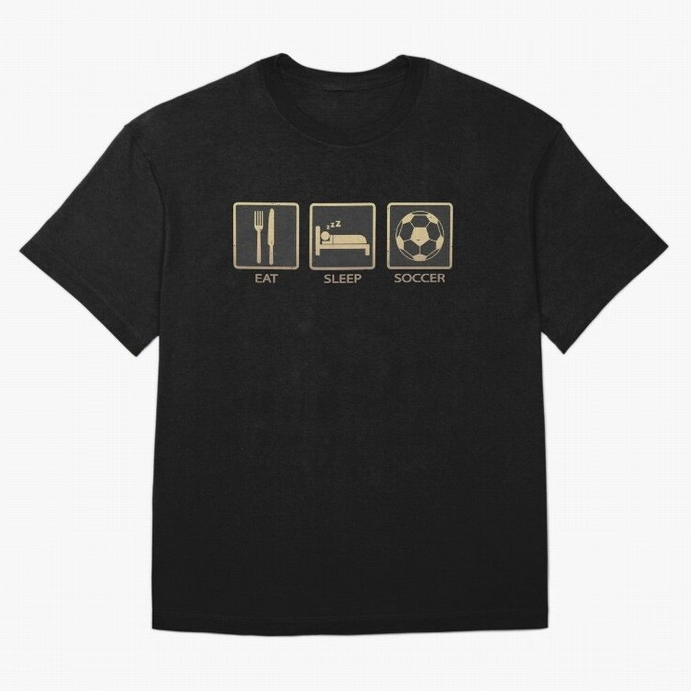 Eat Sleep Soccer Oversized T-Shirt Make Memories around the FIFA World Cup 2026 Journey through Cristiano Ronaldo Highlights, France Pride, Goal Celebration Energy, Supporter Heritage, Football Icons and Worldwide Tournament Joy; Built for