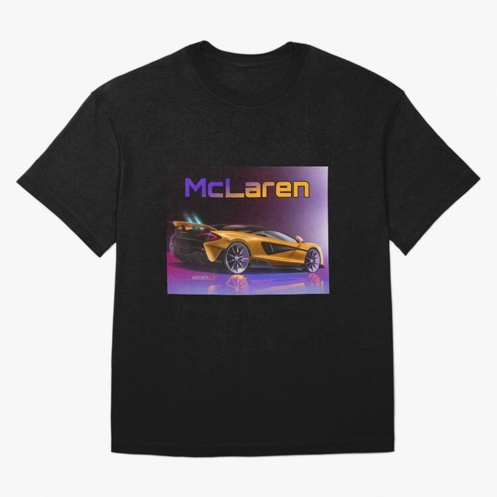 Mclaren in Gradient Metallic Color Oversized T-Shirt Celebrate the Stars of FIFA World Cup 2026 USA Canada Mexico Made for Haaland and Mbappe, Netherlands Energy, Supporter Pride, Iconic Celebrations, Legendary Names and Global Match Day Energy;