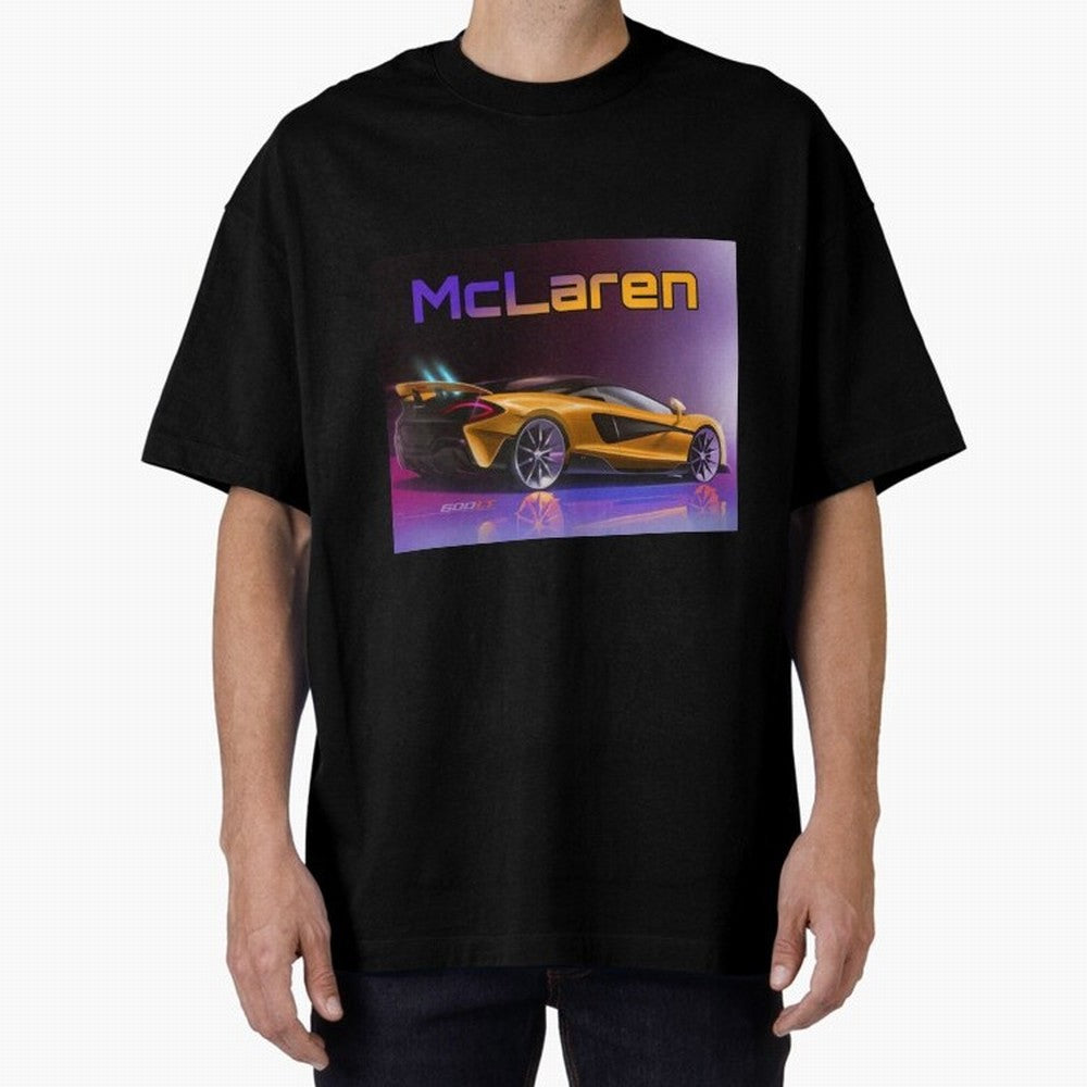 Mclaren in Gradient Metallic Color Oversized T-Shirt Celebrate the Stars of FIFA World Cup 2026 USA Canada Mexico Made for Haaland and Mbappe, Netherlands Energy, Supporter Pride, Iconic Celebrations, Legendary Names and Global Match Day Energy;