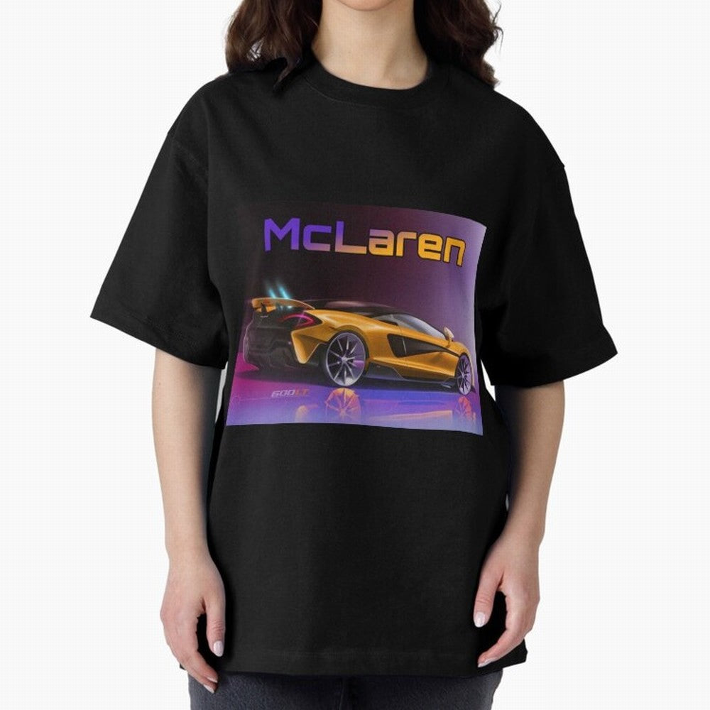 Mclaren in Gradient Metallic Color Oversized T-Shirt Celebrate the Stars of FIFA World Cup 2026 USA Canada Mexico Made for Haaland and Mbappe, Netherlands Energy, Supporter Pride, Iconic Celebrations, Legendary Names and Global Match Day Energy;