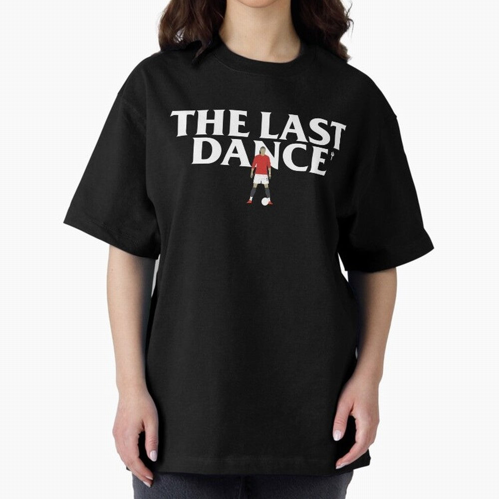 The Last Dance of Cristiano Ronaldo Oversized T-Shirt Discover Global Football Passion for FIFA World Cup 2026 USA Canada Mexico, Connected to Messi, France, Football History, Final Match Energy, Crowd Noise and Once in a Lifetime Moments; Made for
