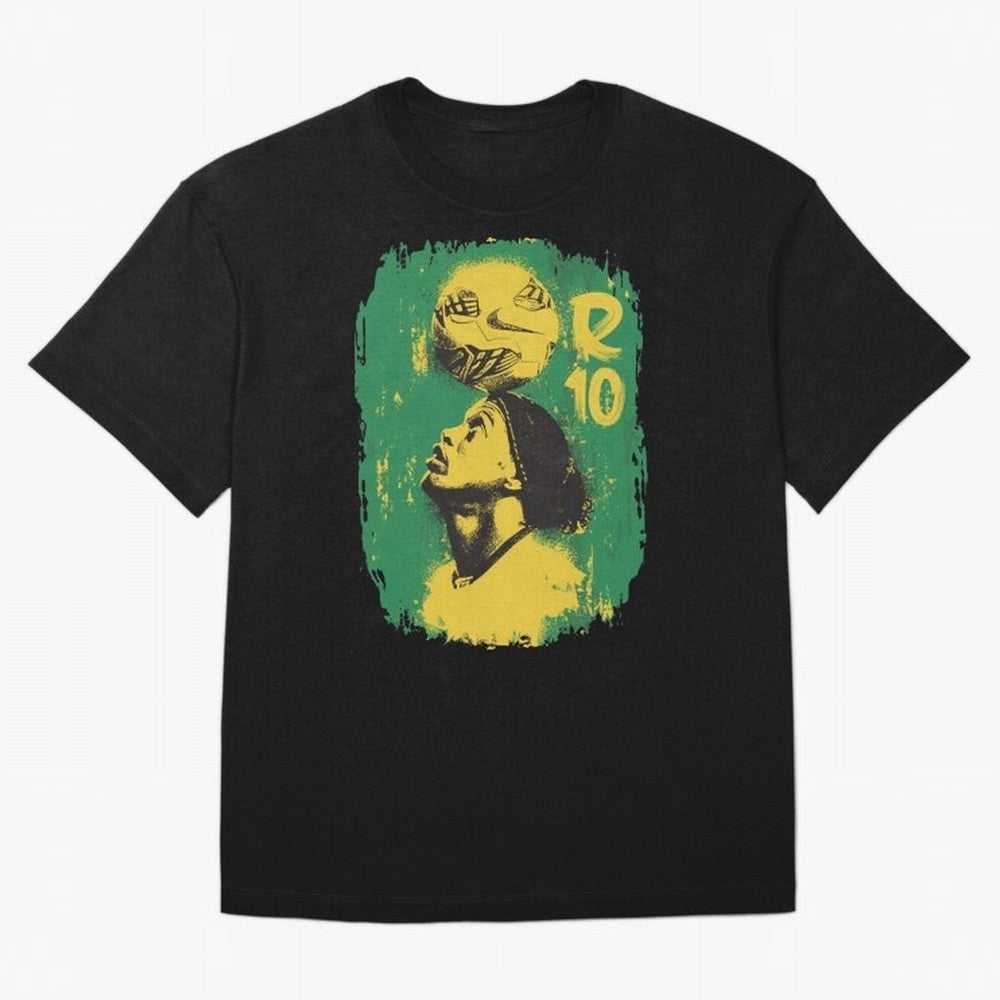 Ronaldinho Oversized T-Shirt Relive the Noise and Pride of the FIFA World Cup 2026 Journey through Messi, CR7 and Mbappe Highlights, Argentina and Brazil Pride, Football History, Final Match Energy, Crowd Noise and Once in a Lifetime Moments;