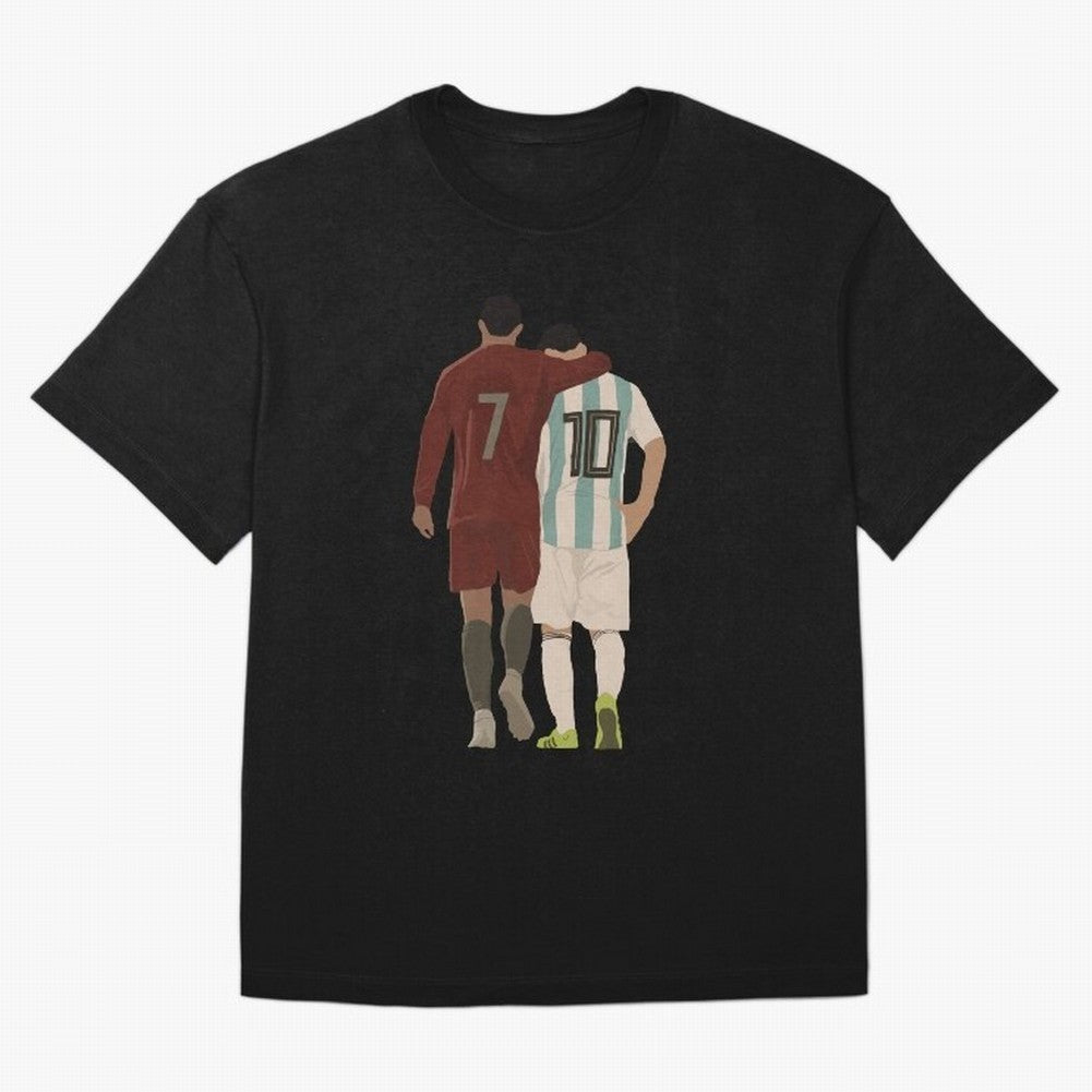 The Greatest Of All Time Oversized T-Shirt Celebrate FIFA World Cup 2026 Spirit, Connected to England, France and Netherlands, Neymar, Global Supporter Spirit, Legendary Goals, National Colors and Tournament Celebration; Great for Watch Parties,