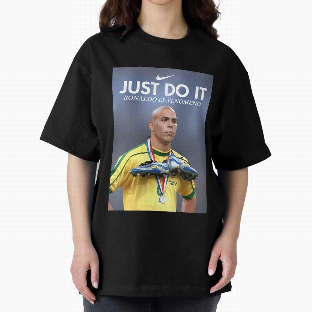 Ronaldo Fenomeno Ronaldo Nazario Vintage Sports Decor Living Room Decor For Walls Sports Bedroom Decor Game Room Decor R9 Oversized T-Shirt Make Your Look Match the FIFA World Cup 2026 Group Stage Journey through Messi, CR7 and Mbappe Highlights,