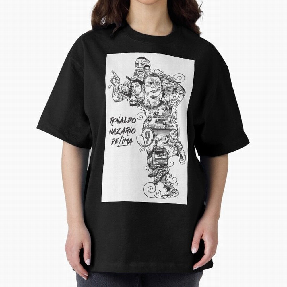 The R9 Era Oversized T-Shirt Bring Supporter Culture to FIFA World Cup 2026 Group Stage for Fans of Messi, Neymar and Mbappe and Netherlands, Bringing Worldwide Fan Energy, Dramatic Goals, Stadium Lights and Championship Celebrations; Built for
