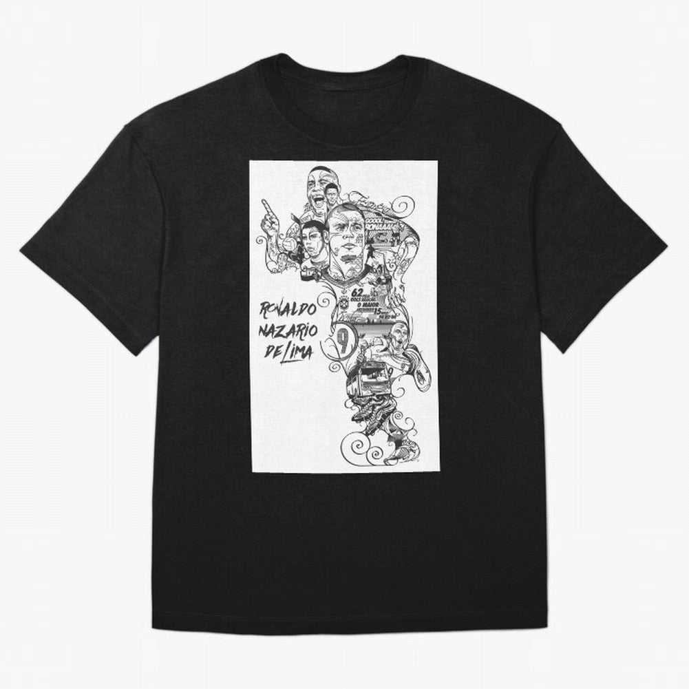 The R9 Era Oversized T-Shirt Show Support during Global Football Passion for FIFA World Cup 2026, Built around Mbappe, Argentina, France and Brazil, Supporter Pride, Iconic Celebrations, Legendary Names and Global Match Day Energy; Built for