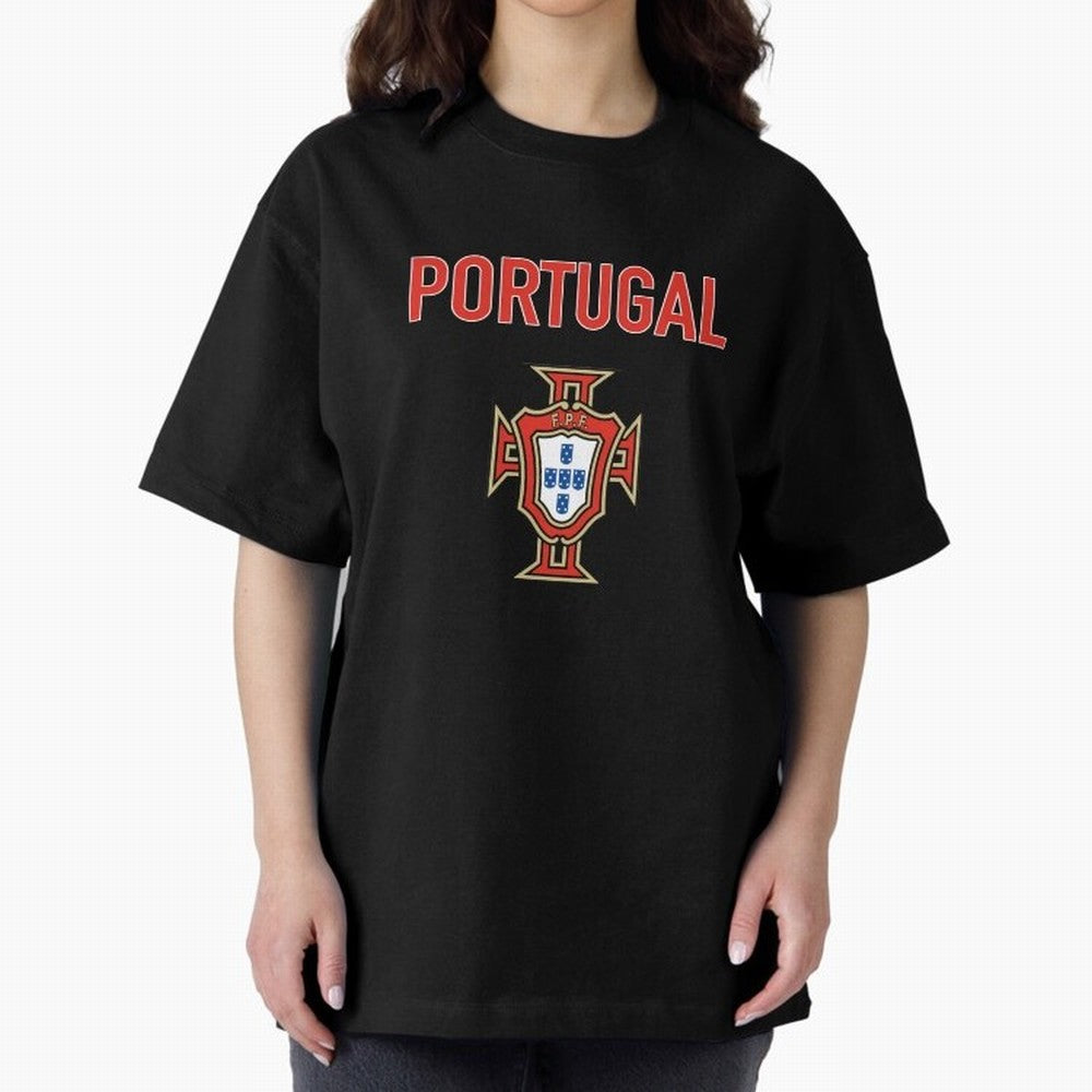 Portugal Oversized T-Shirt Show Your Tournament Heart for the FIFA World Cup 2026 Journey through Mbappe and Neymar Highlights, Netherlands Pride, Supporter Pride, Iconic Celebrations, Legendary Names and Global Match Day Energy; Made for