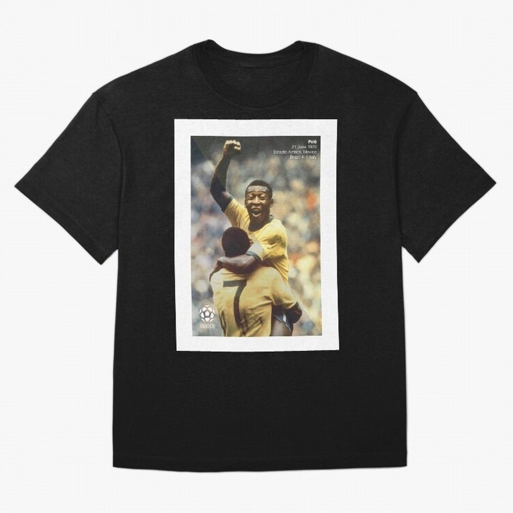 Pele Oversized T-Shirt Celebrate the Biggest Stage of FIFA World Cup 2026 Group Stage for Fans of Cristiano Ronaldo, Haaland and CR7 and Portugal, Bringing Championship Spirit, Famous Goals, Roaring Crowds and International Football Unity; Created
