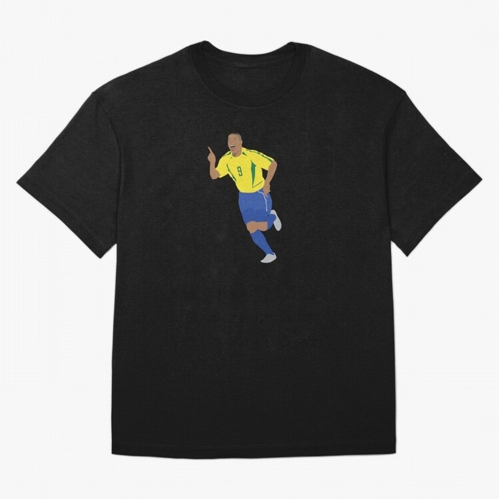 R9 Brazil - Ronaldo Oversized T-Shirt Turn Football Passion into Match Day Hype around FIFA World Cup 2026 Group Stage, Haaland, Spain and Netherlands, Stadium Chants, National Pride, Trophy Dreams and Unforgettable Football Memories; Great for