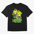 Ronaldinho and ronaldo brazil football print art Oversized T-Shirt Make Every Match About Match Day Hype around FIFA World Cup 2026 USA Canada Mexico, Cristiano Ronaldo, Portugal, Vintage Soccer Flavor, Modern Football Stars, National Flags and